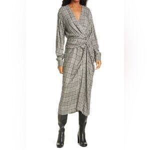 Rag & Bone Amber MIDI Dress women's 12 career classic capsule office academia